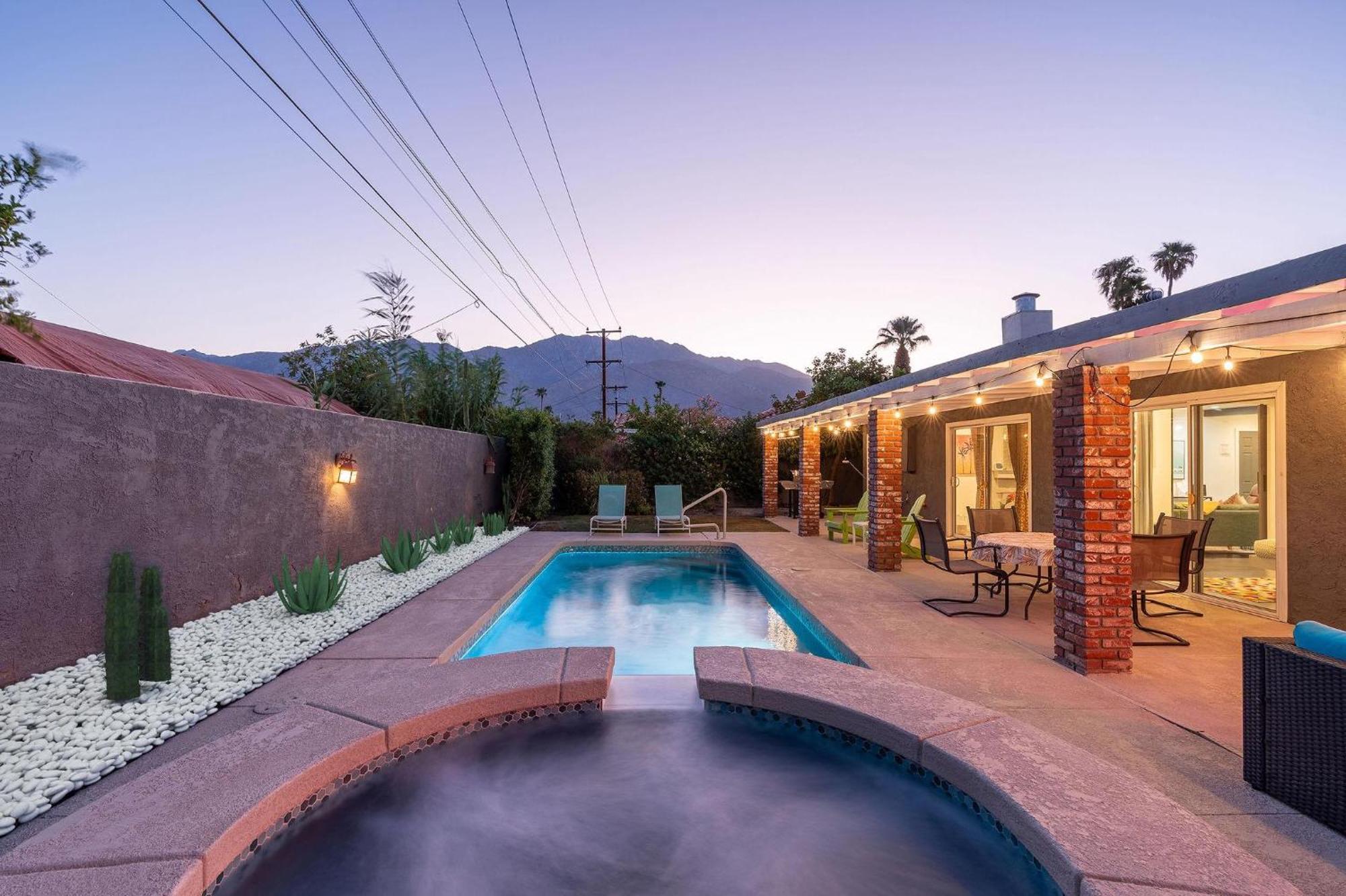 Sunny Days Ahead - Your Private Palm Springs Getaway Vila Exterior foto